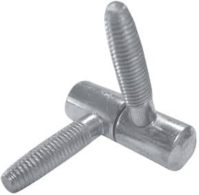 Fiche à visser avec butée à bille