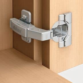 CLIP top BLUMOTION ouverture 95° pour fixation dans le prolongement de la porte Pour porte encastrée