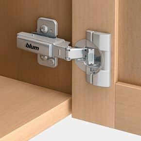 CLIP top BLUMOTION ouverture 95° pour porte épaisse Pour porte en applique