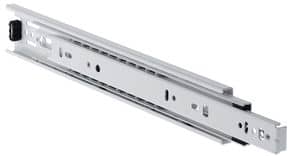 Glissière télescopique DW 3832 Course 100% - laqué blanc