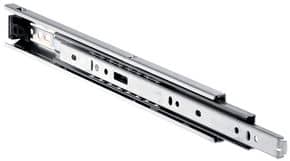 Glissière télescopique DZ 3732 Course 100% - Zingué brillant