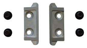 Paire de mors pour cisaille