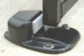 Stop portail à visser