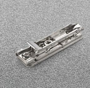 Embase droite acier à visser