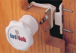 Bouton clé pour loqueteau sécurité enfant Amovible / magnétique
