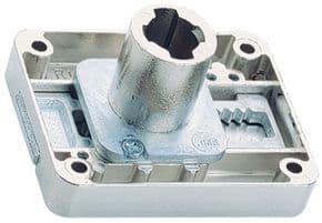 Serrure à cylindre z23 à palastre axe réglable