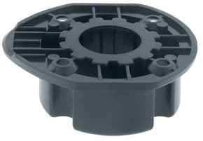 Embase ronde ABS pour pied seul