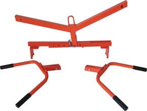 Pose-bordures réglable et démontable