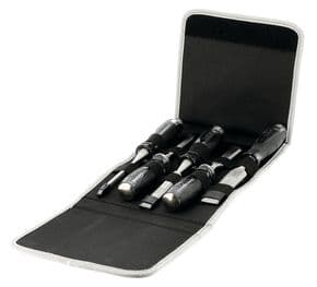 Trousse de 5 ciseaux à bois