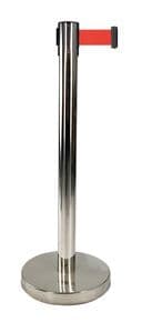 Poteau gère-file inox