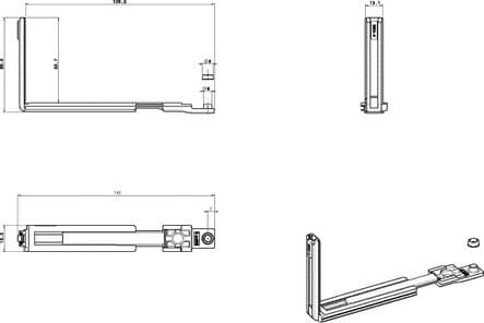 Réf. 110439 - Renvoi d'angle supplementaire 1495 ai